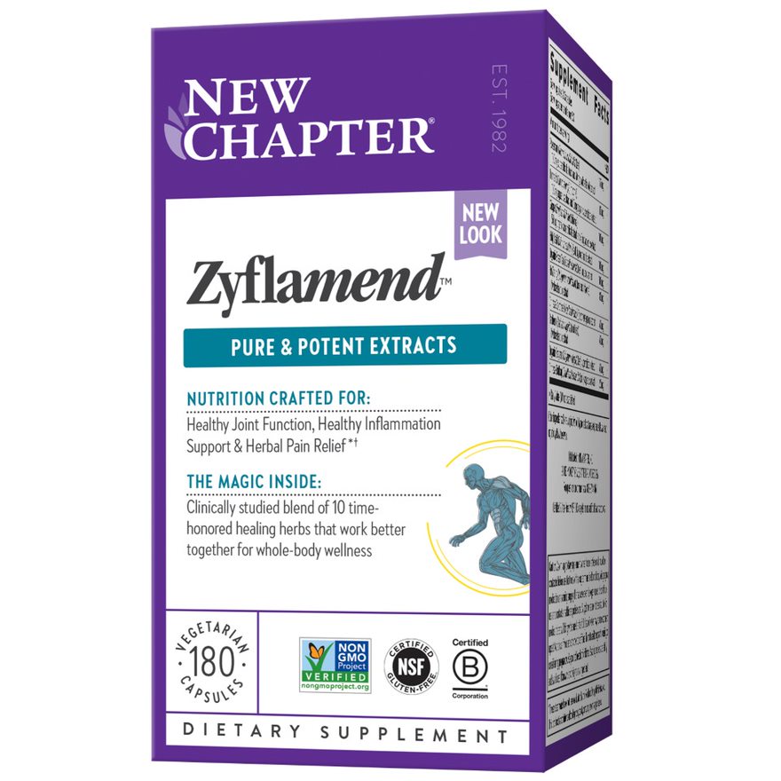 Zyflamend® 180 Vegetarian Capsules New Chapter® Zyflamend® 180 Vegetarian Capsules New Chapter®