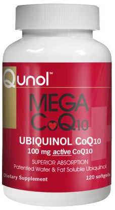 Qunol™ Mega CoQ10 120 Softgels Qunol™ Mega CoQ10 120 Softgels